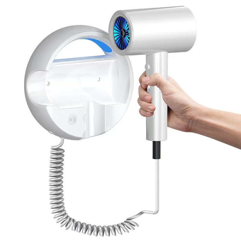 Wall-Mounted Hair Dryer – 1600W ABS with Cold/Hot Air Adjustment - Image 4